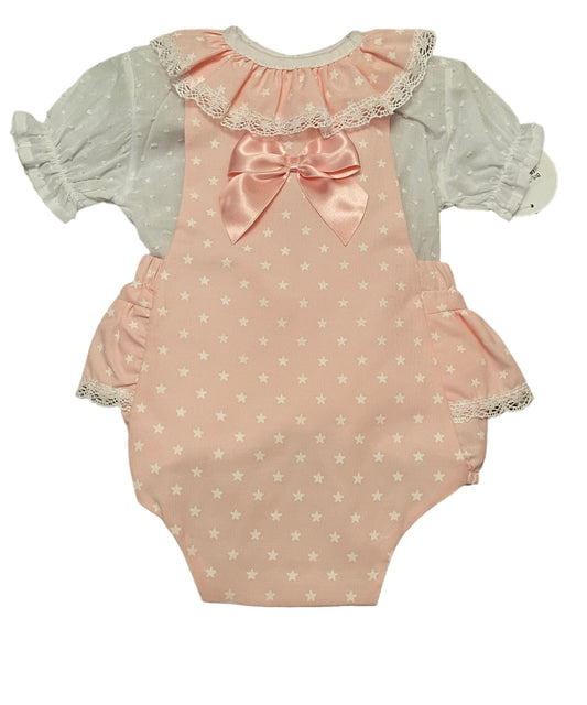 Pink star two piece set